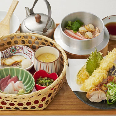 籠盛り御膳
