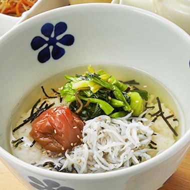 釜揚げしらすと南高梅