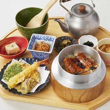 鰻の羽釜めし御膳